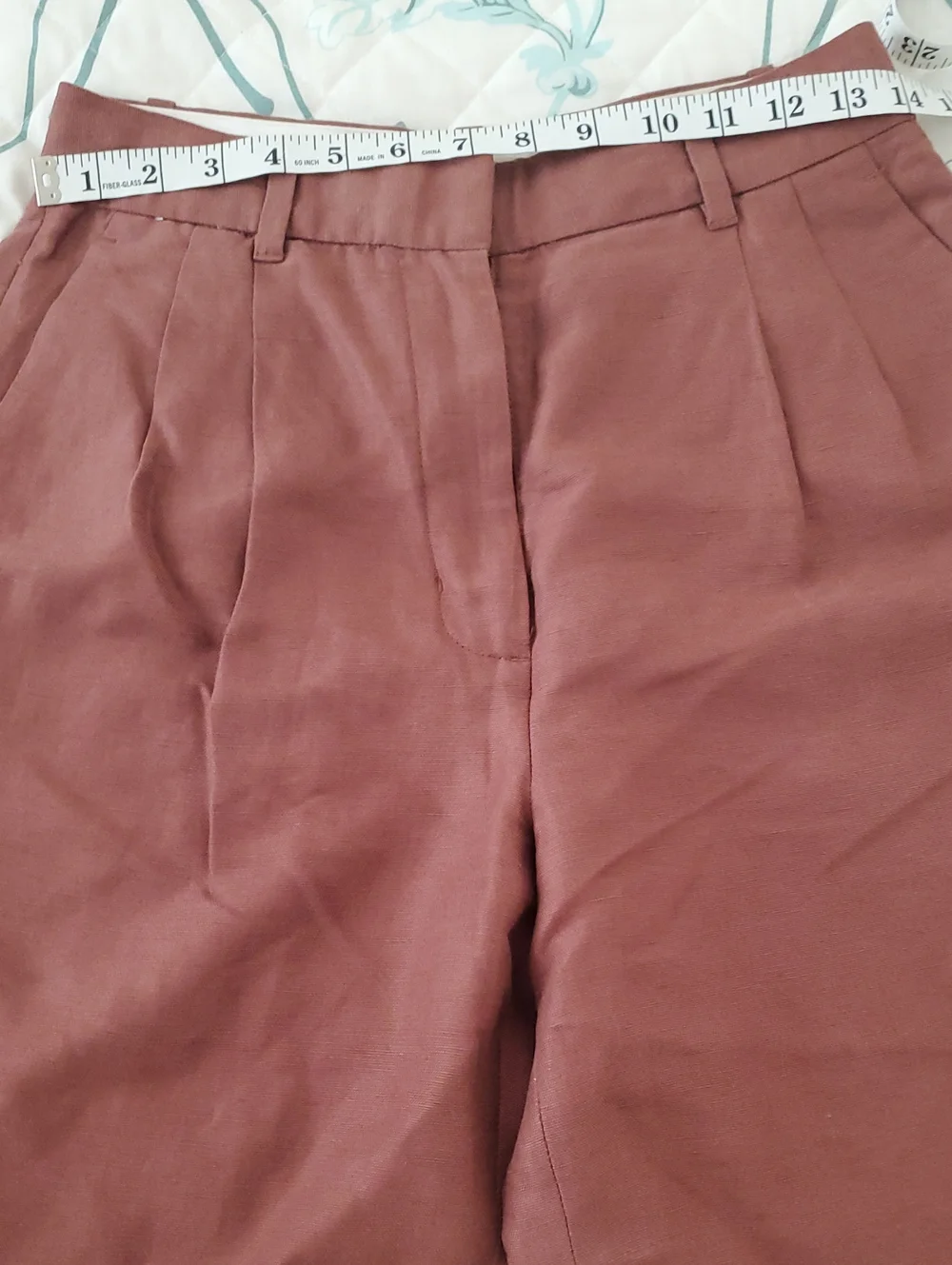NWOT Wilfred Aritzia The Effortless Pant Cropped Cruise Linen Blend Sz 6